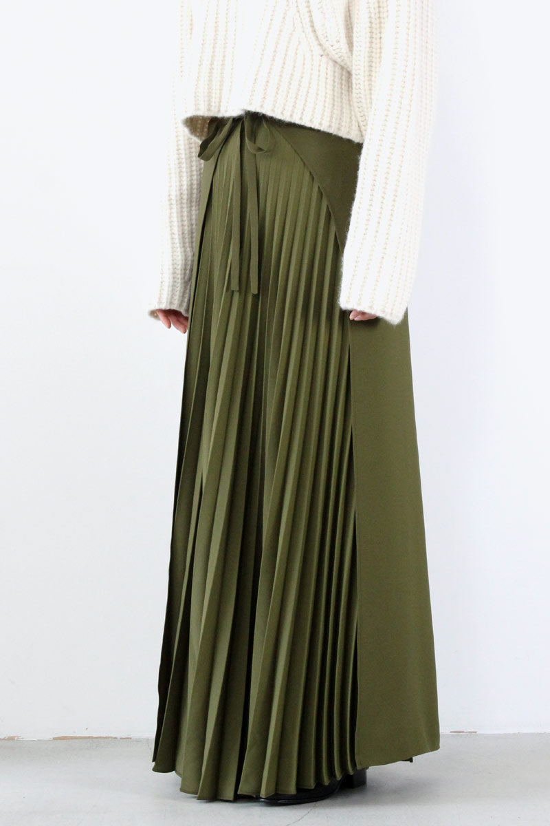 SHAINA MOTE WRAPPING TULIA PANT OLIVE - 通販 - pinehotel.info