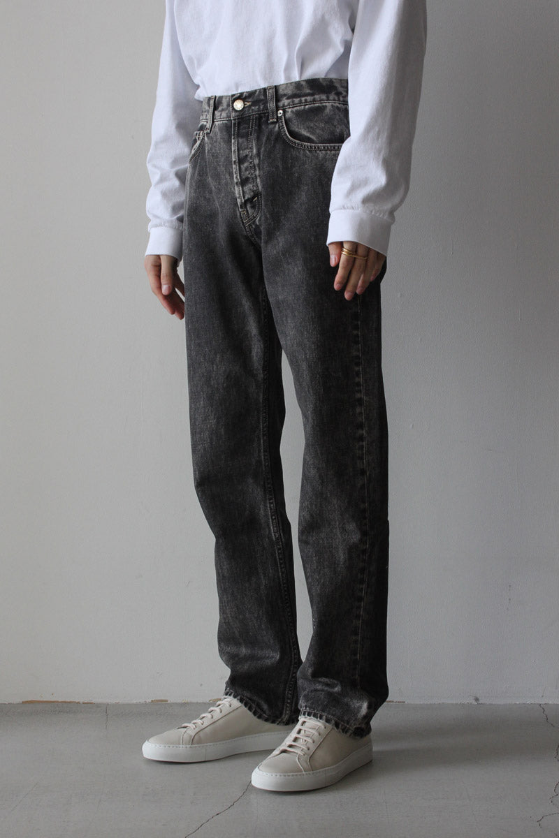 COLOSEFR STRAIGHT CUT JEANS / MARBLE WASH