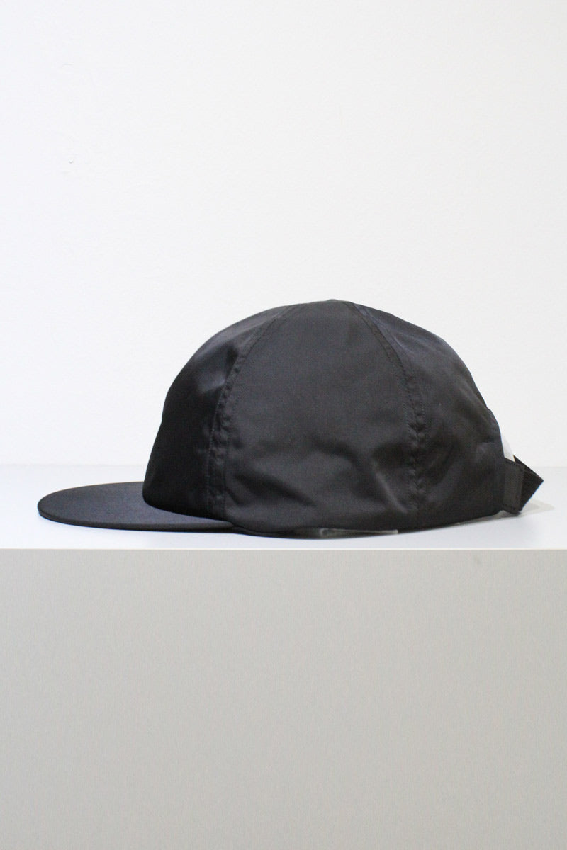 COMESANDGOES | DICROS LITTLE BRIM CAP / BLACK ナイロンリトル