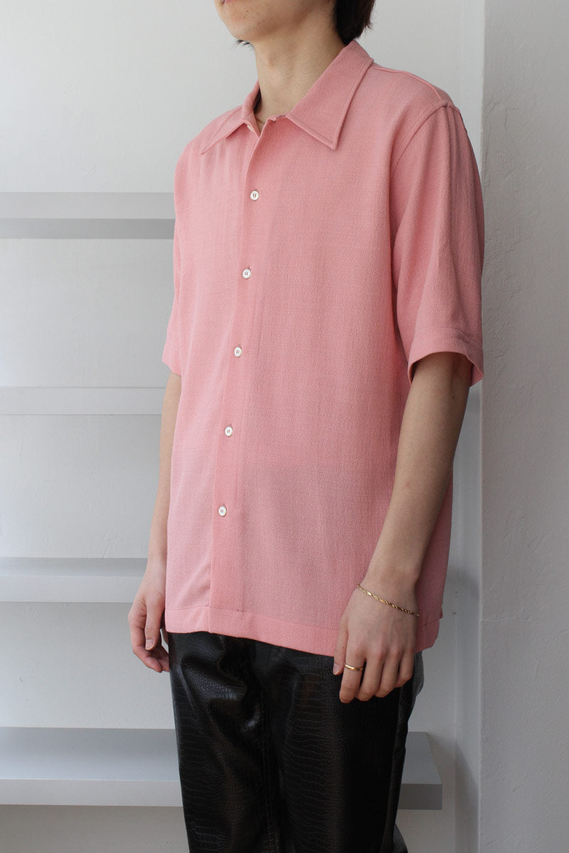 SUNEHAM SHIRT / PINK CREPE [30%OFF]