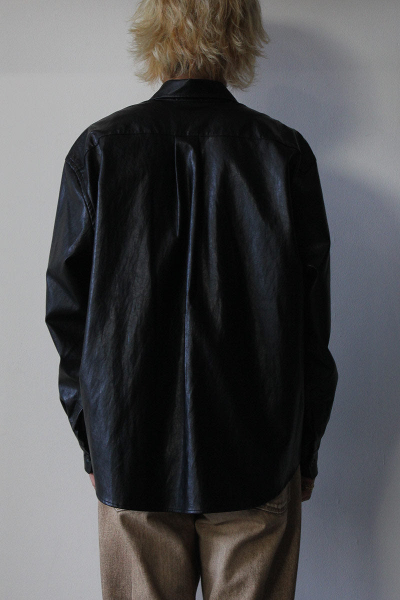 OUR LEGACY COCO 70S SHIRT / FAKE LEATHERourlegacy