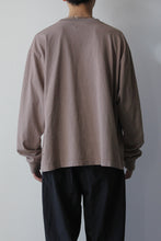 Load image into Gallery viewer, 6.5OZ MEDIUM WEIGHT STANDARD L/S T-SHIRT / COBBLE STONE