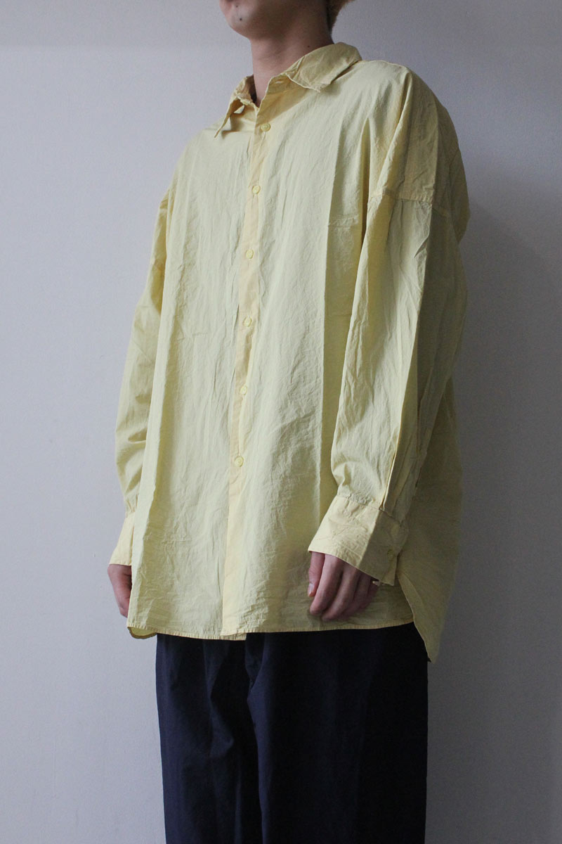 LOUIS SHIRT - LIGHT PAPER / BUTTER [20%OFF]