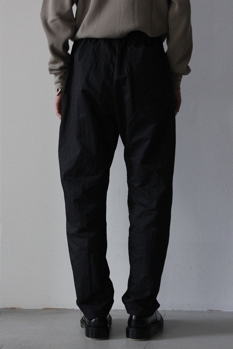 CASEY CASEY | JOG AH MILITAIRE PANT - NY / BLACK リラックス