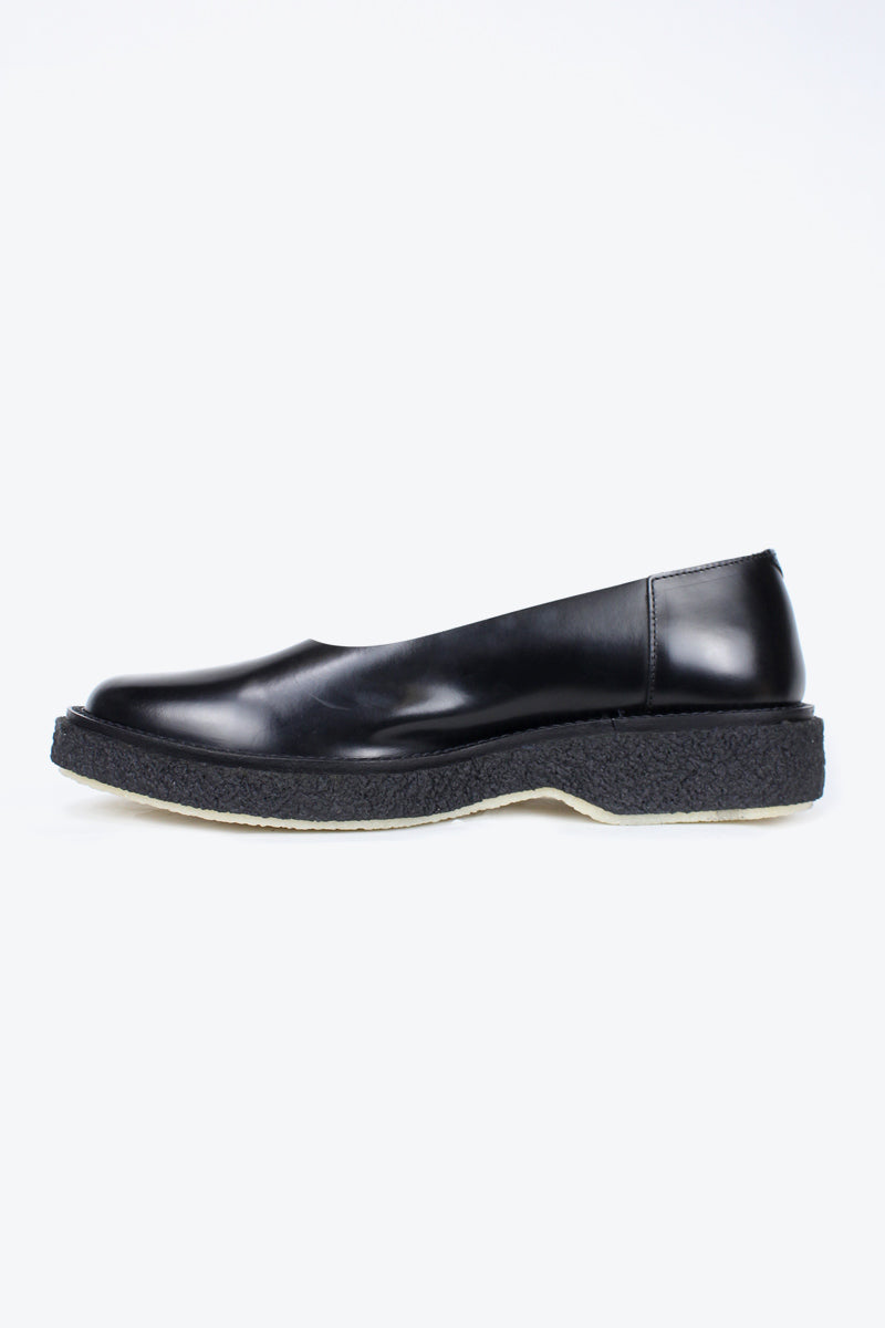 TYPE 176 BALLERINAS NATURAL RUBBER SOLE BLACK