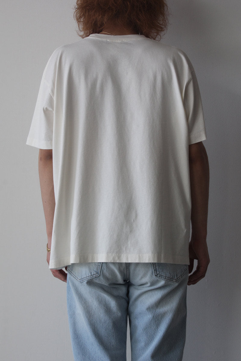 HOPE | SET TEE / OFF WHITE オーガニックコットンTシャツ – STOCK
