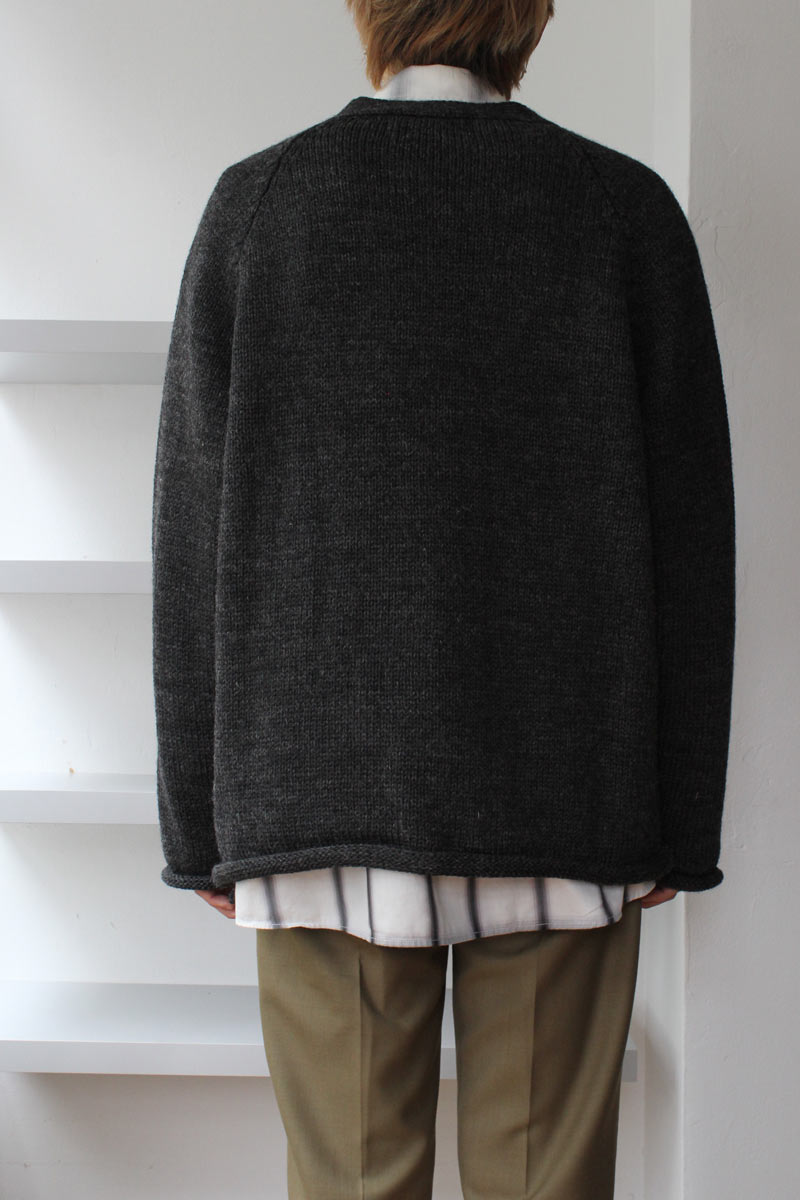 Xenia TELUNTS | Marium Cardigan / Charcoal ニットカーディガン M(残り1点)