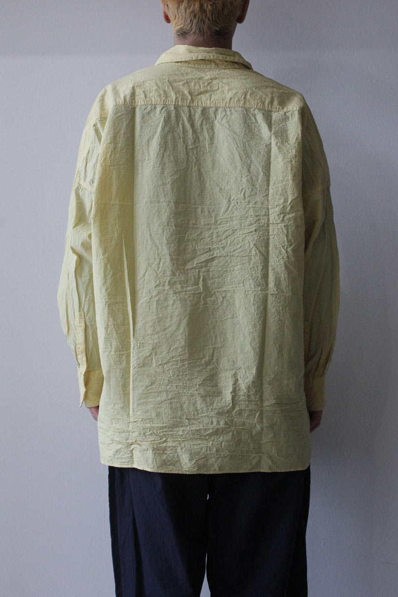 LOUIS SHIRT - LIGHT PAPER / BUTTER [20%OFF]