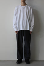 画像をギャラリービューアに読み込む, 6.5OZ MEDIUM WEIGHT STANDARD L/S T-SHIRT / OPTIC WHITE