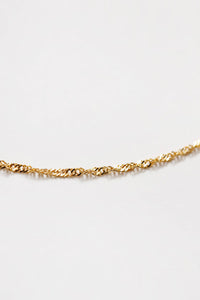 KYLIE CHAIN NECKLACE / 14K GOLD FILLED