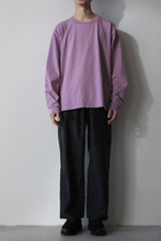 Load image into Gallery viewer, 6.5OZ MEDIUM WEIGHT STANDARD L/S T-SHIRT / PURPLE FROST