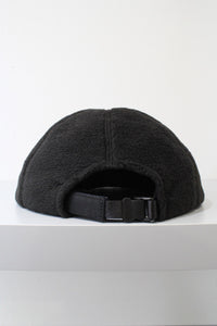 FLEECE LITTLE BRIM CAP / BLACK