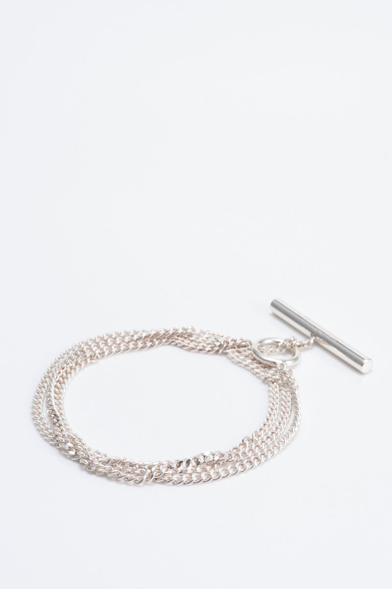 NOBU IKEGUCHI | BRACELET NO.432 / SILVER925 3連チェーン