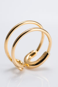 RING NO.481 / 18K GOLD PLATED