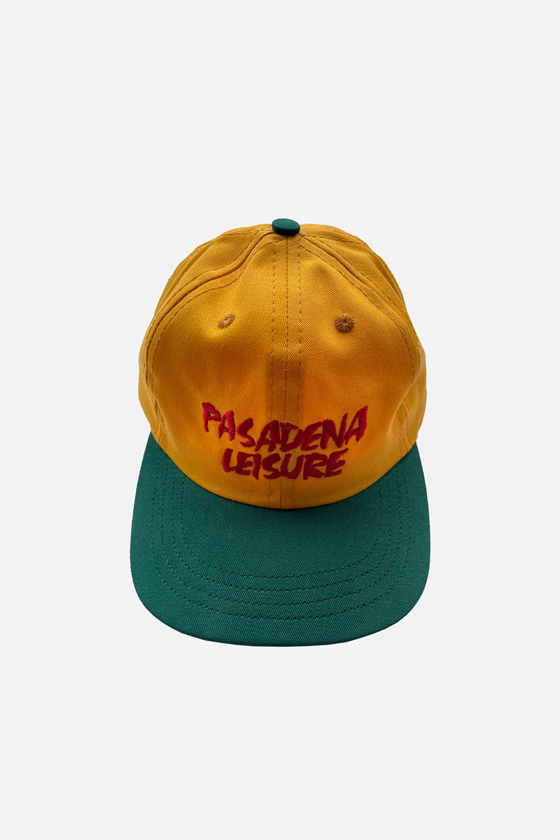 PASADENA LESURE CLUB | PASADENA LEISURE CAP / GREEN/GOLD ロゴ