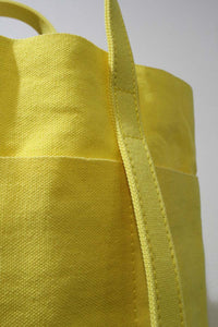LIGHT OUNCE CANVAS TOTE(L) / YELLOW