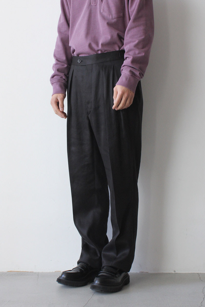 NEAT | LYOCELL CHINO STANDARD TYPE Ⅱ / BLACK リヨセルチノ