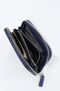 CM3.1 LEATHER WALLET / NAVY