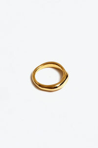 NORA RING / 14K GOLD PLATED BRONZE