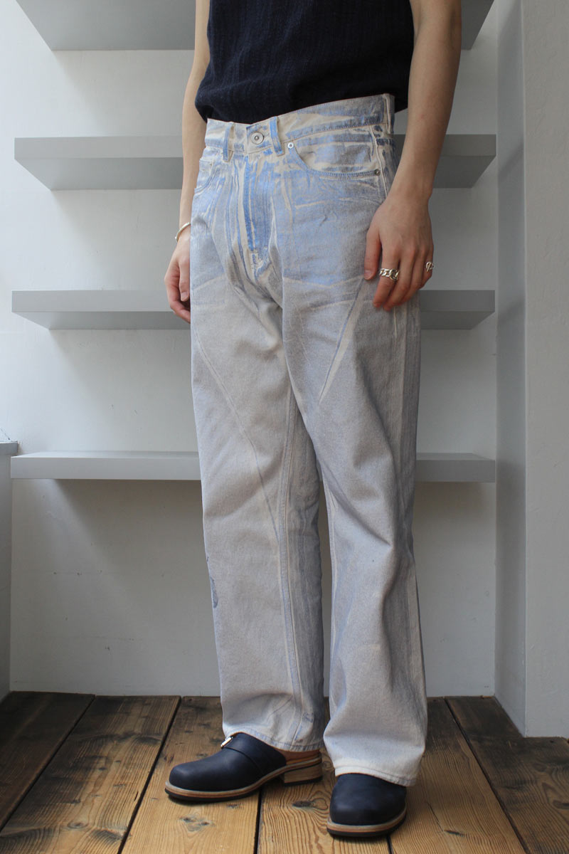 Our Legacy Third Cut Blue Foil Denimお馴染みのOU