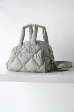Load image into Gallery viewer, TAION DOWN MINI BOSTON BAG / MOSS GRAY