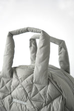 Load image into Gallery viewer, TAION DOWN MINI BOSTON BAG / MOSS GRAY