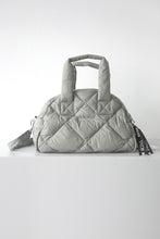 Load image into Gallery viewer, TAION DOWN MINI BOSTON BAG / MOSS GRAY