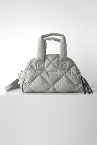 TAION DOWN MINI BOSTON BAG / MOSS GRAY