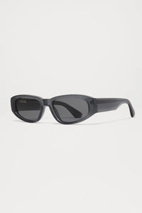 09M OVAL SUNGLASSES / DARK GREY