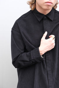 VOLUMER SHIRT-SOFTY / BLACK