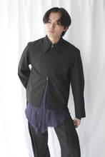画像をギャラリービューアに読み込む, S18 NO.285 SUMMER WOOL POCKET JACKET / BLACK [金沢店]