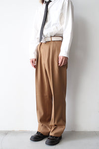 BACK SATIN GABARDINE WIDE TYPE1 / CAMEL [金沢店]