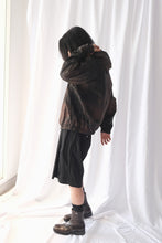 画像をギャラリービューアに読み込む, S18 NO.216 POPLIN HOODED ZIPPER JACKET / BROWN/BLACK [金沢店]