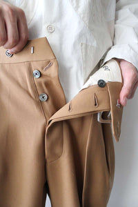 BACK SATIN GABARDINE WIDE TYPE1 / CAMEL [金沢店]