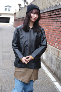 OTHER BRAND | DONNA CUEROS 90'S LEATHER JACKET [USED]