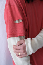 画像をギャラリービューアに読み込む, LAYER BOX TEE / SIGNATURE RED