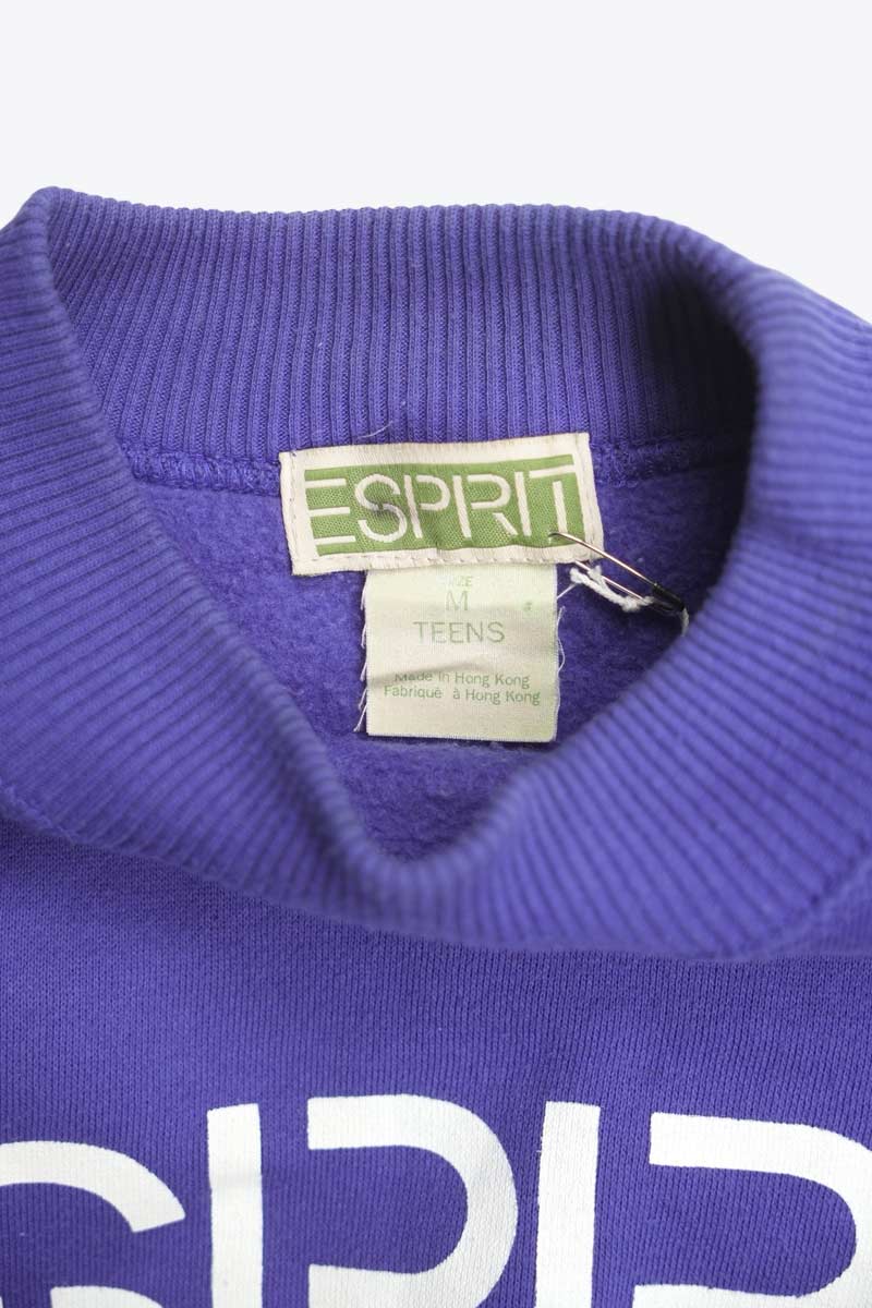 SPRIT | 90'S LOGO SWEAT SHIRT / BLUE  [USED]