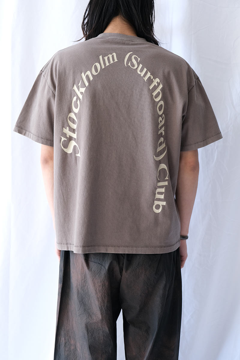 BOX TEE BACK LOGO / HICKORY
