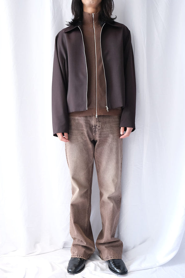 MINI JACKET / CRUSHED GRAPE FORMFLEX WEAVE