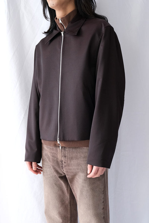 MINI JACKET / CRUSHED GRAPE FORMFLEX WEAVE