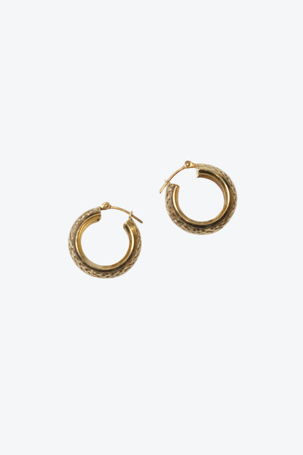 14K GOLD EARRINGS 2.83G / GOLD