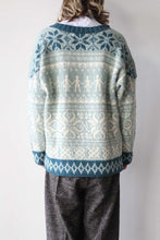 Load image into Gallery viewer, KNITTED HOCKEY SWEATER / MINT GREEN