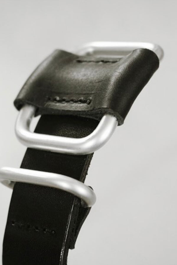 AL BELT 20MM LONGBUCKLE / BLACK
