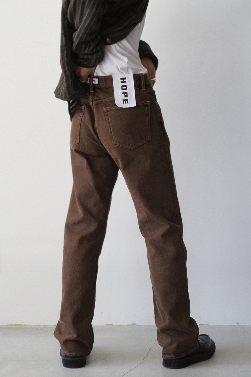 RUSH JEANS / ACID BROWN