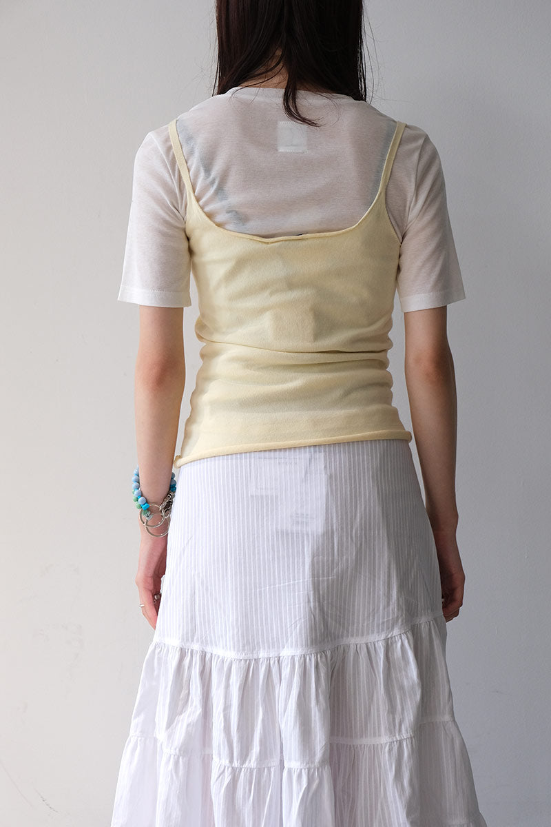ZALEA TOP / YELLOW [20% OFF]