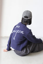 画像をギャラリービューアに読み込む, PLAISIR ZIP SWEATER / NAVY