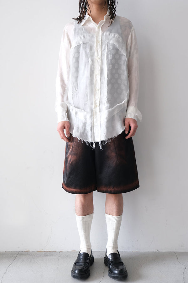 CLASSIC LUNG WINDOW SHIRT / WHITE [30%OFF]