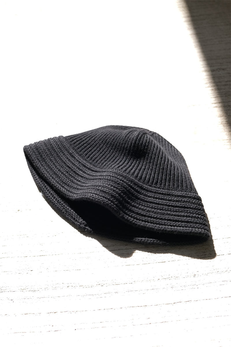 WASHABLE BALLOON HAT / BLACK [26AW入荷予定]