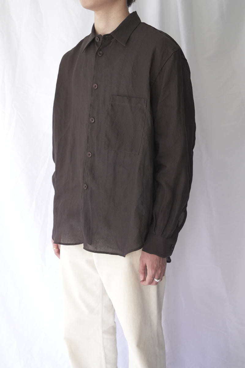 R20 SHIRT-8 WEATHER SHIRT PK / HUMIC PAPER GABARDINE