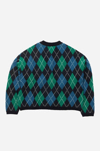 GYLE SWEATER / BLUE AND GREEN